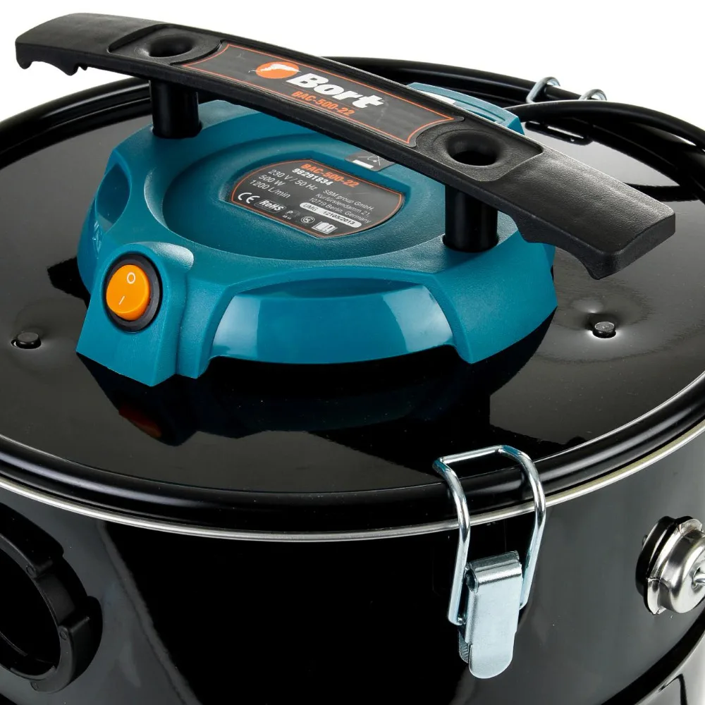 Пылесос универсальный Bort BAC 500 22 (уборка каминов печей сборка цемента битого