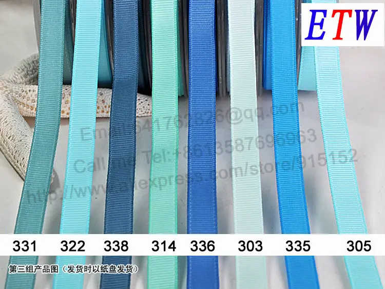 4 ''(100 мм) полиэстер Grosgrain ленты 10 ярдов/партия Твердые#329 Кобальт DIY hairbows посылка