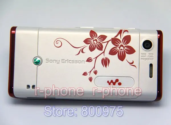 Восстановленный sony Ericsson W595 цветок мобильный телефон разблокированный W595 мобильный телефон