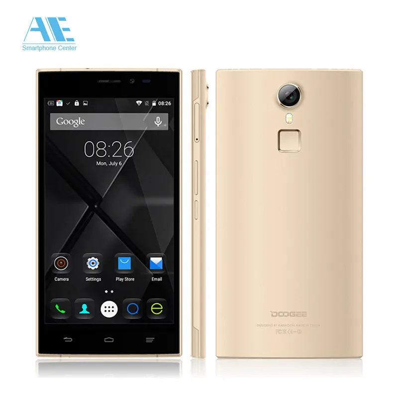 DOOGEE F5 5 дюйма Android 1 MTK6753 мобильный телефон Octa core оперативная память 3 ГБ + ПЗУ 16
