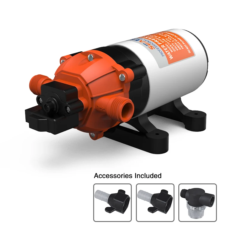 Высококачественный лодочный морской насос SEAFLO 70PSI 12-вольтовый водяной высокого