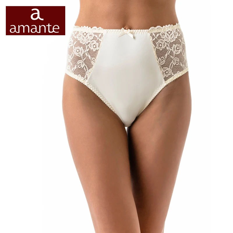 Трусы с высокой талией AMANTE|plus size panties|size pantiesbriefs high waist |