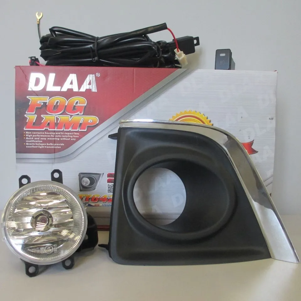 Для Toyota Corolla E160/E170 2014 2016 Комплект противотуманных фар с проводкой и кнопкой DLAA