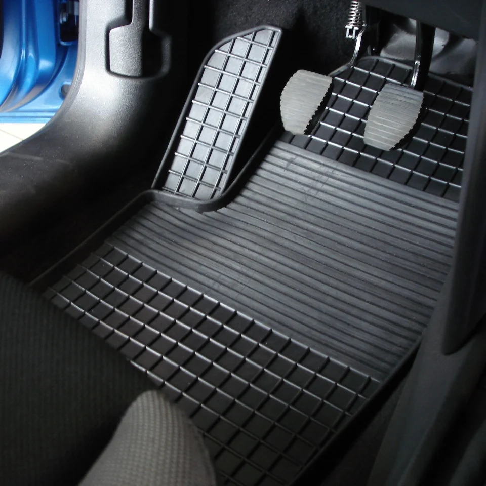 For Ford Focus 2005-2010 rubber grid floor mats into saloon 4 pcs/set Seintex 00139  Автомобили и