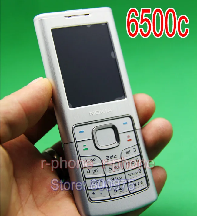 Nokia 6120 классический мобильный телефон разблокированный 6120c смартфон английская клавиатура и один год гарантии