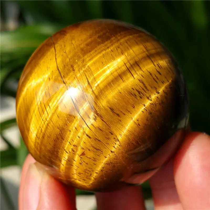 139 г 45 мм красивый натуральный тигровый глаз Хрустальный шар целебный