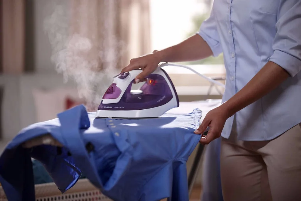 Philips PowerLife Plus Паровой утюг Подача пара 35 г/мин паровой удар 130г Подошва SteamGlide
