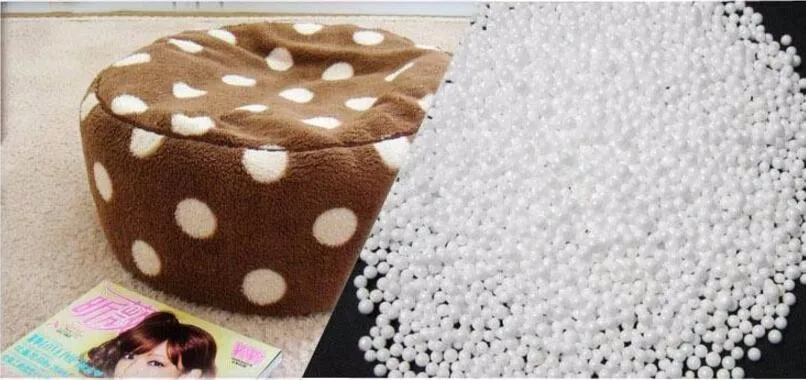 Белый маленький пенопластовый шарик 4-6 мм beanbag детский наполнитель кровать спальные мешки младенца кресло новорожденный диван полистирол мяч из пенопласта