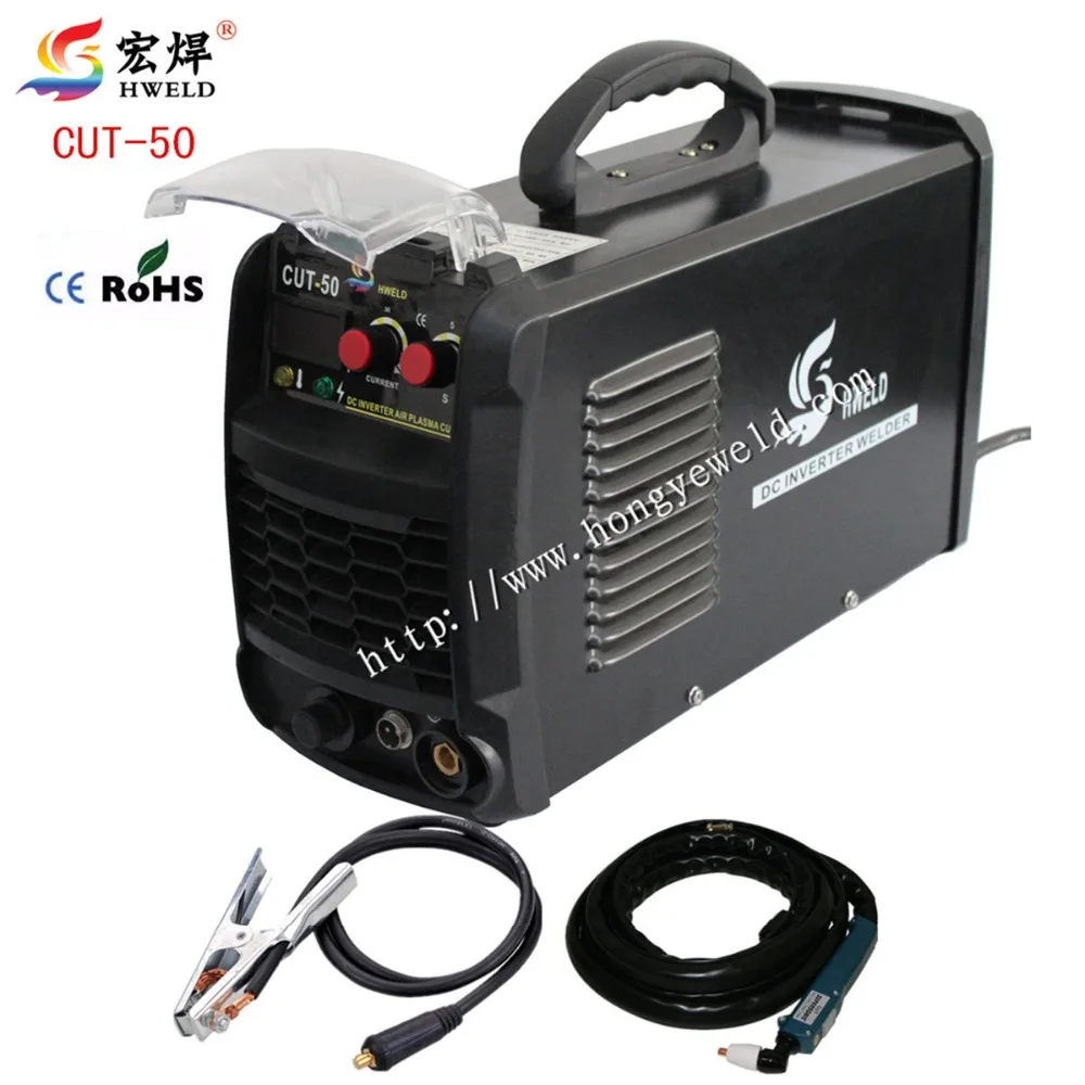 Hweld цифровой преобразователь сварки CUT50 инвертор воздуха plasma Резка машина