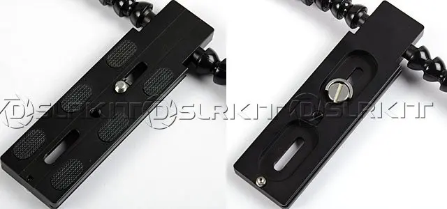 DSLRKIT Dual-arm Dual-shoe Flash Кронштейн для макросъемки для CANON NIKON PENTAX