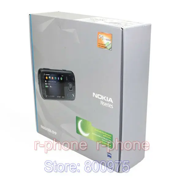 Nokia N86 мобильный телефон разблокирован 8MP wifi Bluetooth N86 3g мобильный телефон и 1 год гарантии
