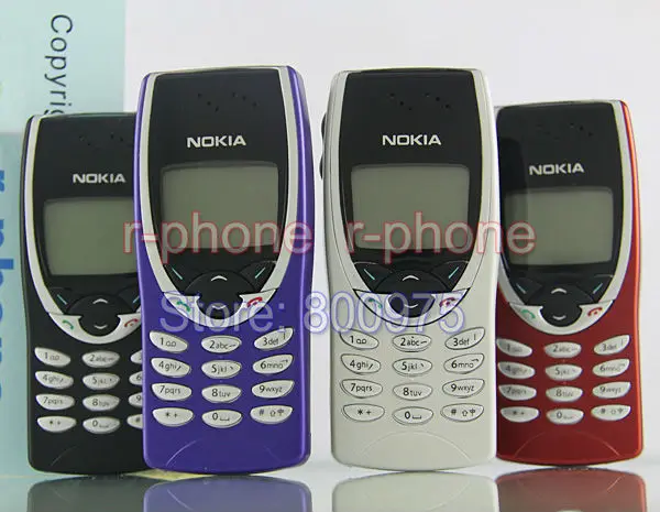 NOKIA 8210 мобильный телефон 8210 сотовых телефонов Восстановленный разблокированный GSM 900/1800