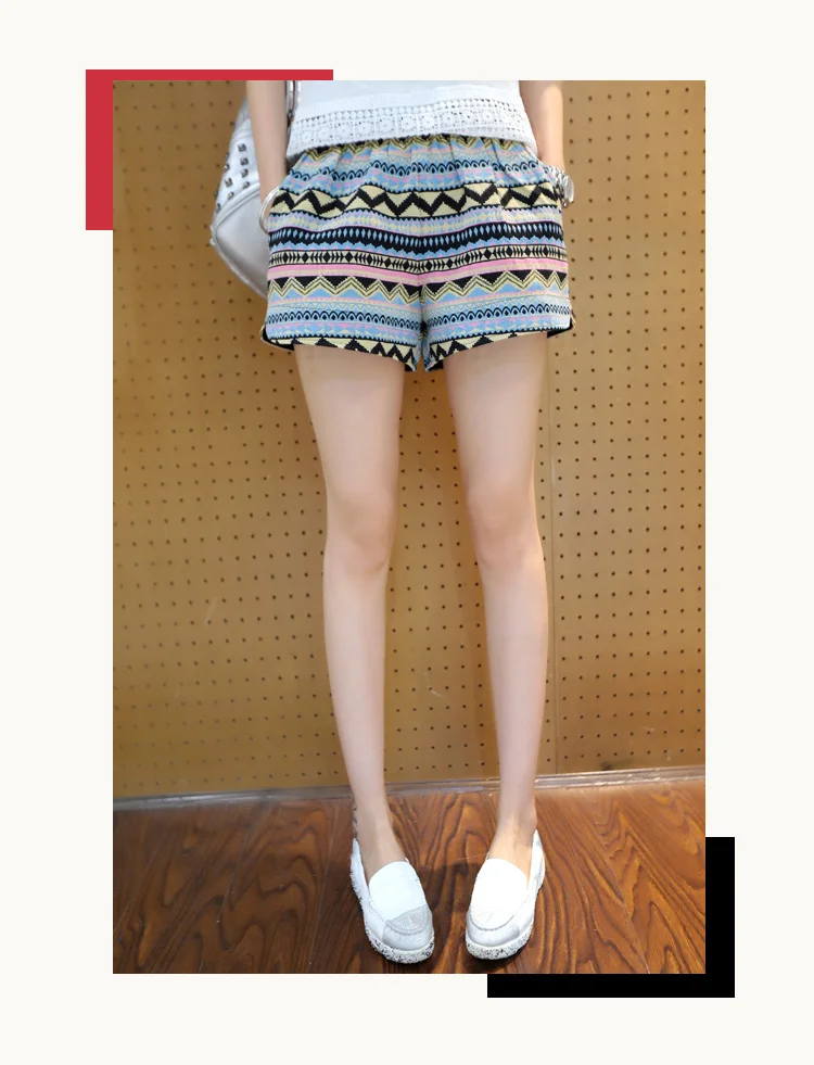 Летние хлопковые и льняные шорты для беременных женщин 2020 г. В национальном стиле