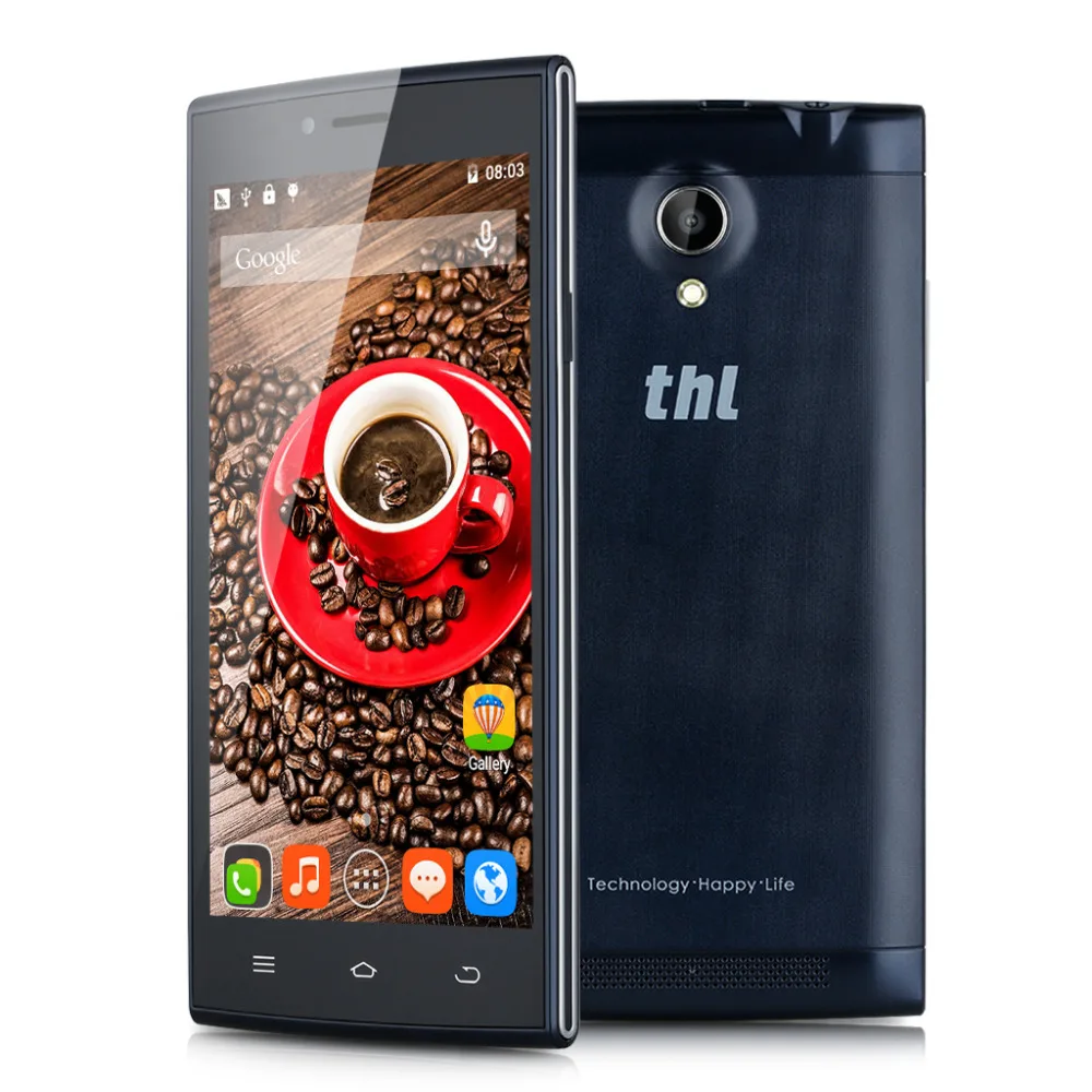 THL T6C 5 дюймов 854x480 Смартфон Android 1 г Оперативная память 8 Встроенная MTK6580M 4 ядра