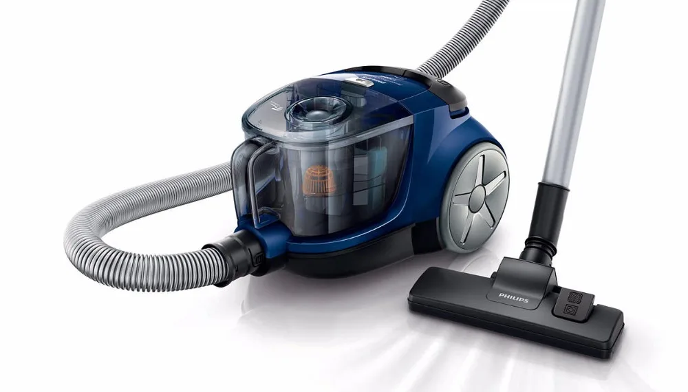 Philips PowerPro Compact Безмешковый пылесос с технологией PowerCyclone 4 1700 Вт Моющийся фильтр HEPA