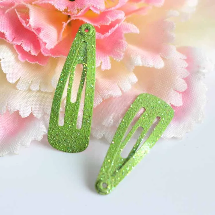 12pcs/lot children glitter hairpins headwear girls small Hair Snap Clip Kids multicolor Shining bobby pin hair Accessories