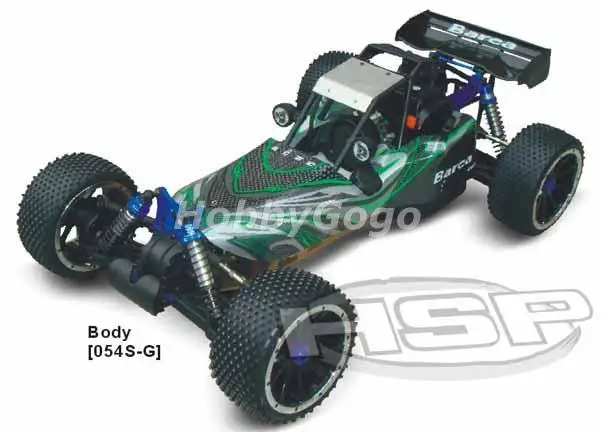 HSP 94054S 1/5 масштаб 4WD бензиновый двигатель 30cc внедорожный Багги Bajer 5B RC модель газовый топливный грузовик
