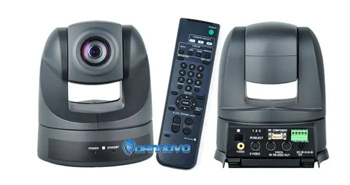 DANNOVO Цвет PTZ камера видеоконференцсвязи sony Камера CCTV 18x Оптический зум, AV& s-видео Выход, RS485/232/422, дистанционное Управление
