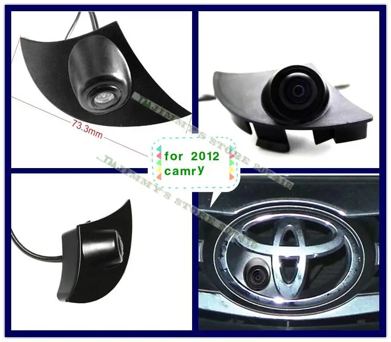 CCD автомобильный Автомобильный логотип caemra камера для Toyota Prado Land Cruiser Highlander camry RAV4 Corolla камера с логотипом спереди