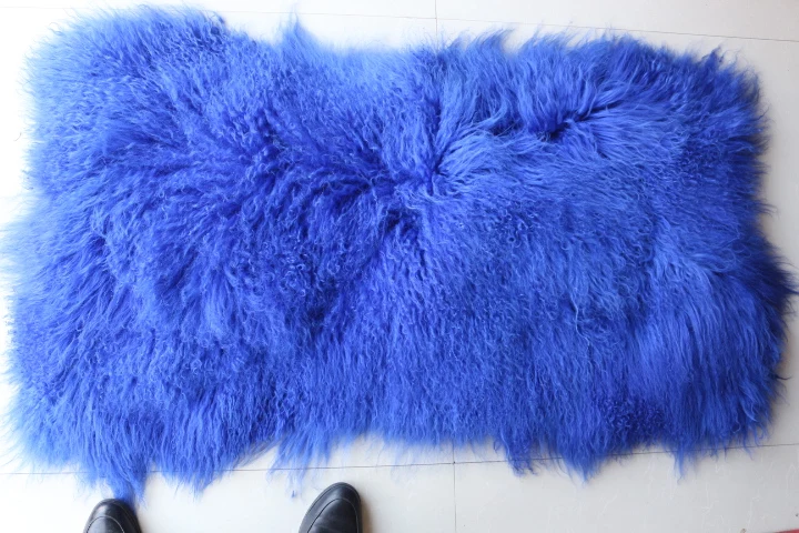 

Genuine Lamb Fur Plate Curly Lamb Sheep Fur Plate