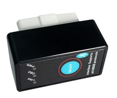 V1.5 OBD2 OBDII OBD II сканер ELM 327 Супер Мини ELM327 Bluetooth с выключателем питания работает на Android Symbian Windows 10 шт