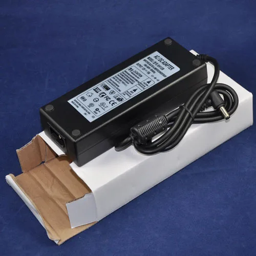 AC110V 220V вход DC5V 12V 24V Выход Черный корпус настольный с использованием внутреннего светодиодный светильник адаптер преобразователя питания, светодиодный источник питания