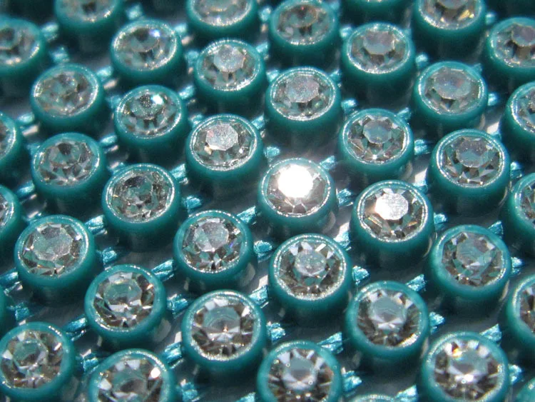 SS8 Plastic Crystal Rhinestone Banding Jewellery Making Accessories 10Yards/lot Crystal Rhinestone Banding Trim AM TAIDIAN
