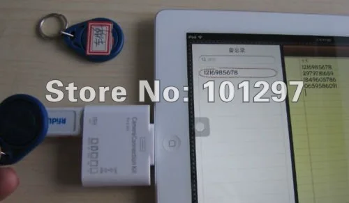 USB ключ эмулятор клавиатуры 13,56 МГц ISO 14443 Rfid NFC считыватель Android iPad планшет мобильный+ 2 метки