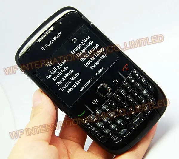 Мобильный телефон BlackBerry 8520 Curve, смартфон, разблокированный 3g, wifi, Bluetooth, мобильный телефон