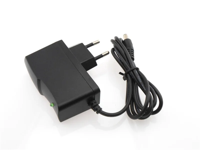 1 ШТ. 12V1A AC 100 В-240 В Конвертер Адаптер 12 в ПОСТОЯННОГО ТОКА 1A 1000mA Питания ЕС Plug 5.5 мм х