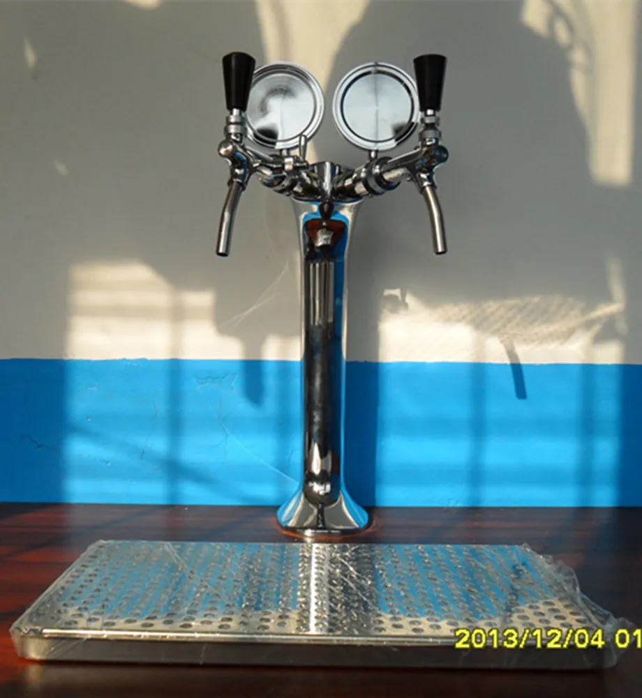 Пивная башня с двойным краном и капельным подносом медальером|beer tower|faucet beerbeer faucet