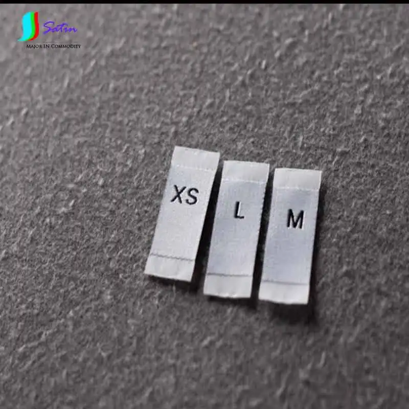 Cloth Garment Size Labels/Flag Labels/Clothing Woven Tags White Or Black background Label XS/S/L/M/XL/XXL/XXXL/4XL S0047H | Дом и сад