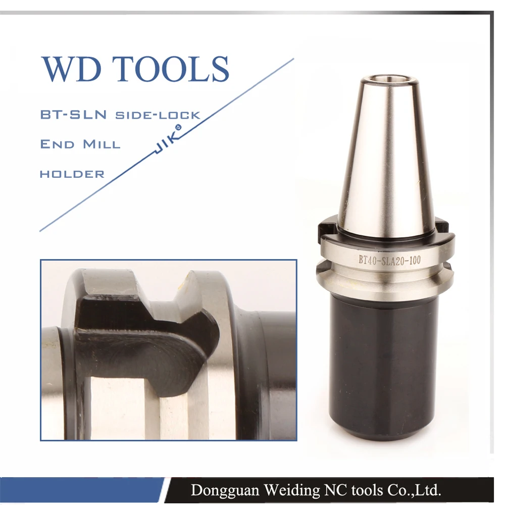 

BT50 SLA32 100L Side Lock u drill older Type Clamping 32mm Weldon shank tools U Drill Holder
