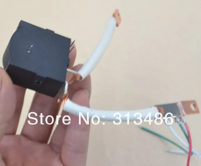 12V Магнитное реле 100A с медной оплеткой