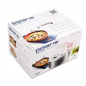 Polaris PMC 0308AD Multifunctional Cooker Rice Heat preservation and Timing function 600W large capacity | Бытовая техника