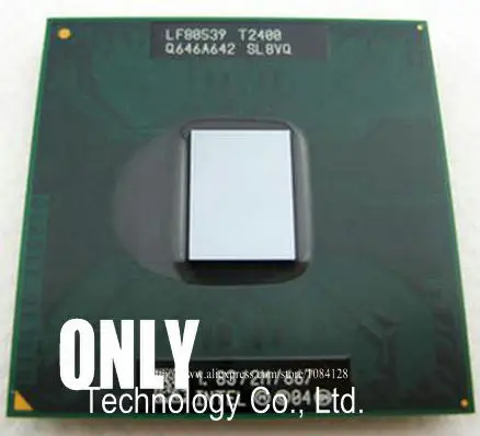 Бесплатная доставка ноутбукового процессора Laptop CPU T2400 SL8VQ 1,83 ГГц 2 МБ дуального ядра новый и оригинальный.