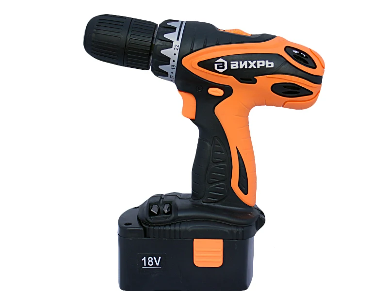 Дрель шуруповерт Вихрь ДА 18 2к1 аккумуляторная VIHR DA 2K1|gear housing|gear cuttergear hand |