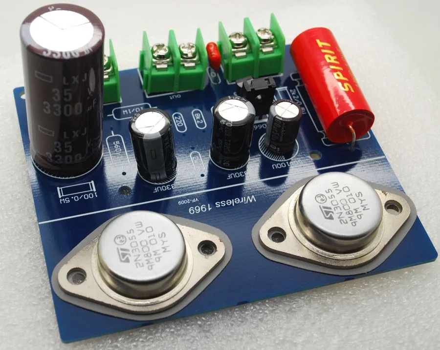 Двухканальный JLH 1969 A усилитель класса A комплект ST2N3055 MKP diy комплект 2 шт