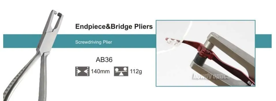 Качество AB-Endpiece& мост очки плоскогубцы AB21 AB23 AB28 AB29 AB59 AB36