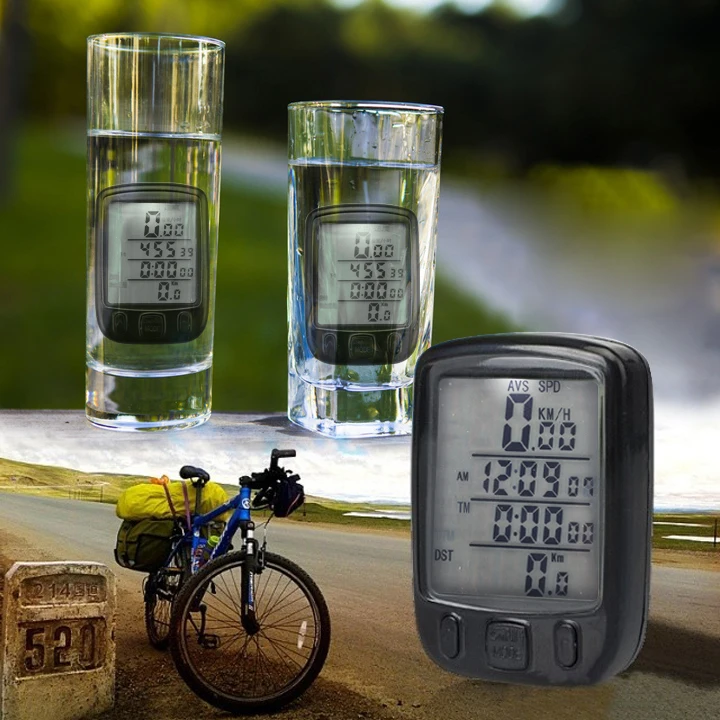 Водонепроницаемый Многофункциональный велосипедный компьютер Спидометр