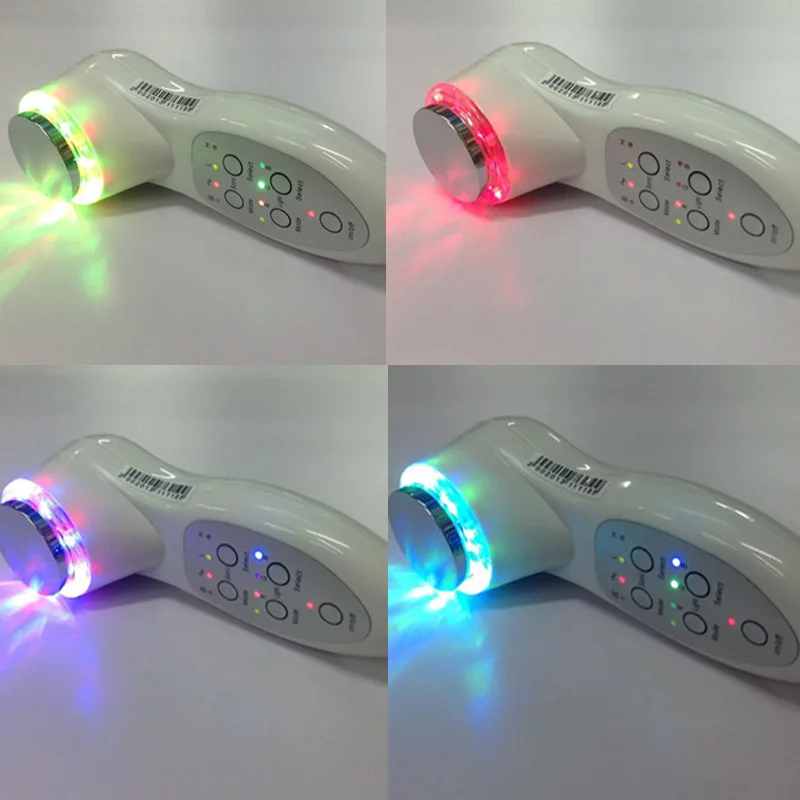 Портативное ультразвуковое освещение для омоложения 7 светодиодный лифтинга