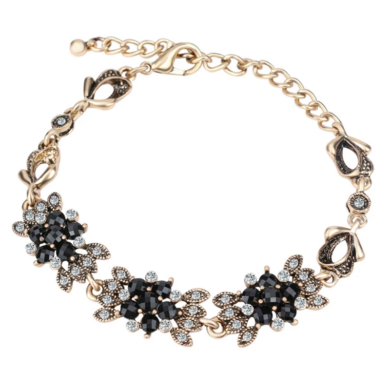 Omen высокое qualityturkish Браслеты Винтаж Jewelry антикварный серебряный позолоченный