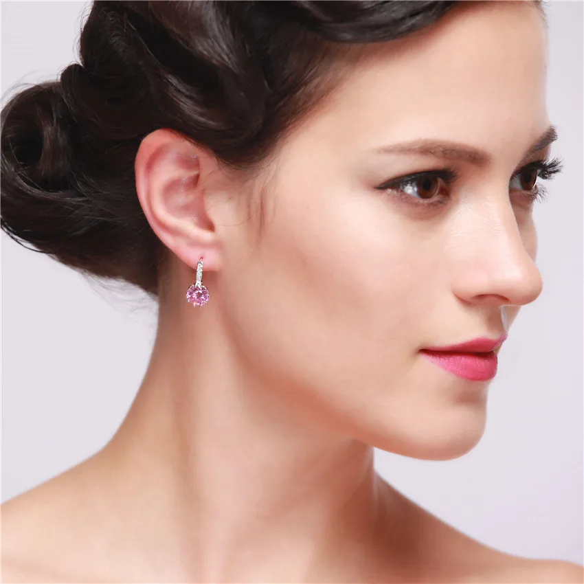 Женские серьги-гвоздики с кристаллами 8 цветов | Украшения и аксессуары