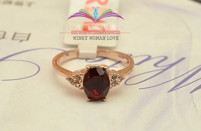 USTAR зеленый Цирконий Кристалл обручальные кольца для женщин розовое золото цвет 4 зубец установка кольца женские anel вечерние подарок высокое качество