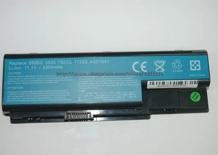 Golooloo ноутбука Батарея для acer Aspire 8730 8730G 8730Z 8730ZG 8735 8920 8920G 8930 8930G 8935 8940G Extensa 7230 7630 7630 г