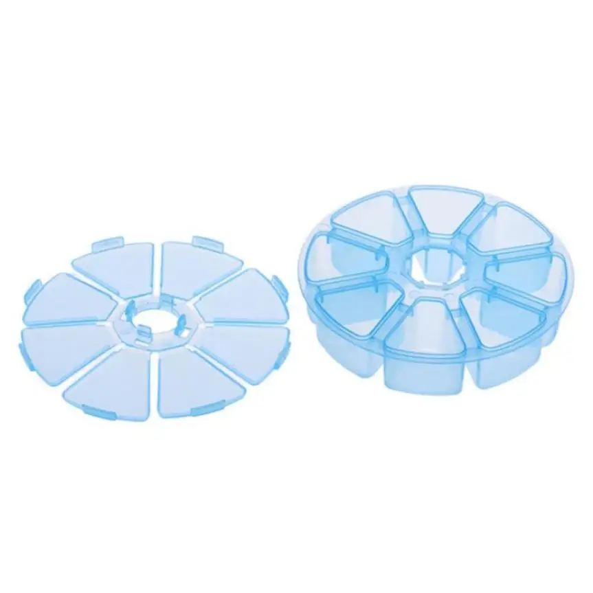 Пластиковый настольный органайзер для косметики 8 ячеек|Наборы инструментов