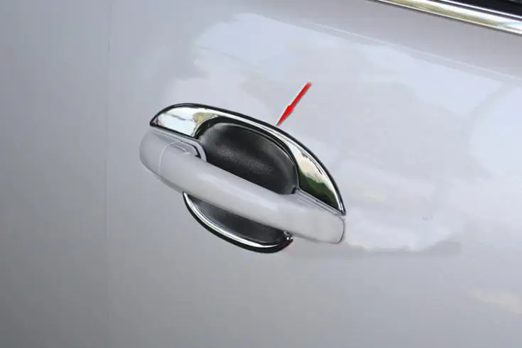 Для peugeot 3008 2010 2011 2012 2013 ABS хромированные дверные Чаша отделка