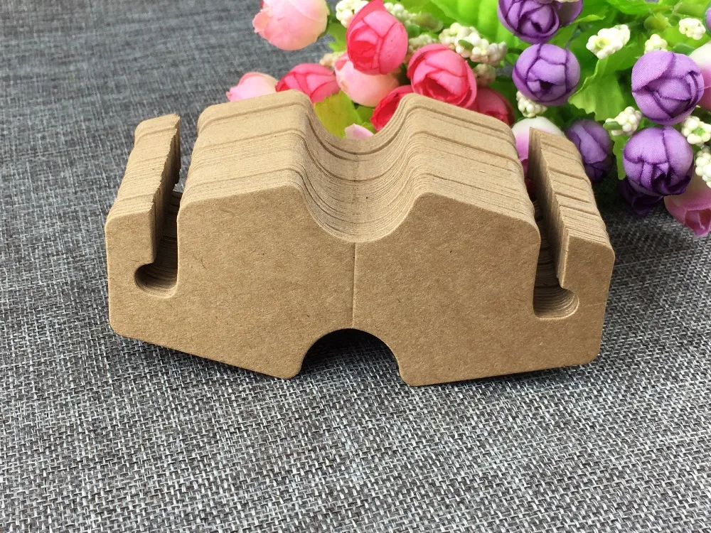 Новое поступление 200 шт./лот 12*5 см крафт бумага креативный дизайн ювелирного