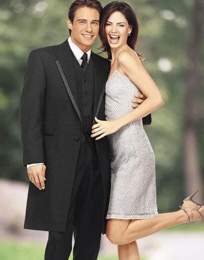 Мужской черный рента длинный смокинг в гангстерском стиле пальто индивидуальный