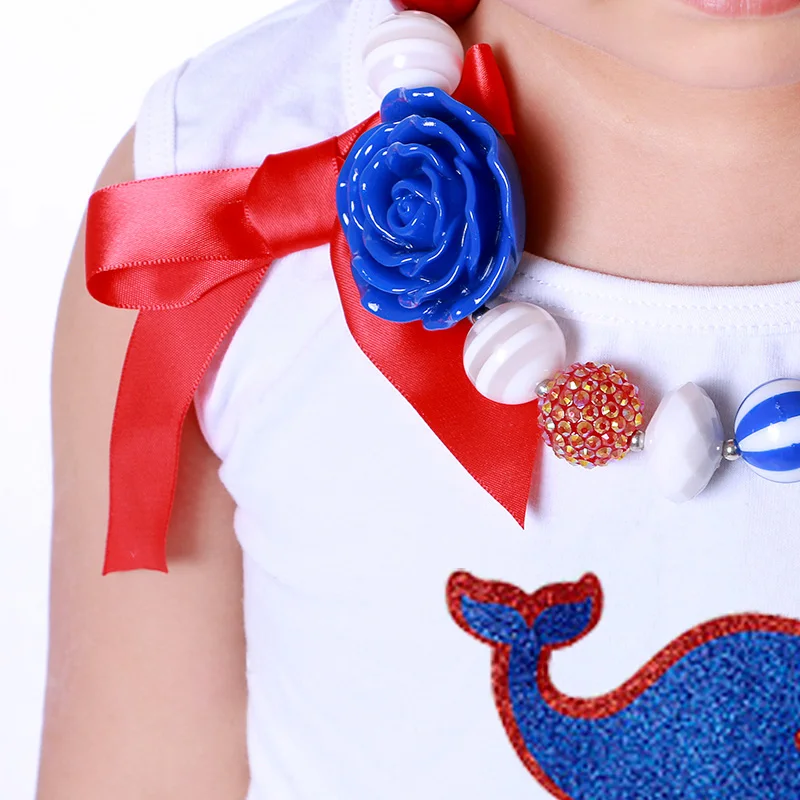 Kaiya Angel/оптовая продажа Эксклюзивная одежда для детей короткие шорты в бело синюю